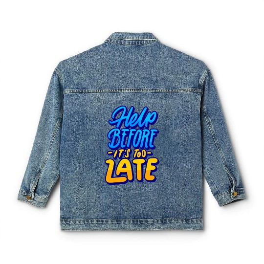 EU Ukraine Europe Friends Union Freedom Peace Classic Women's Denim Jackets