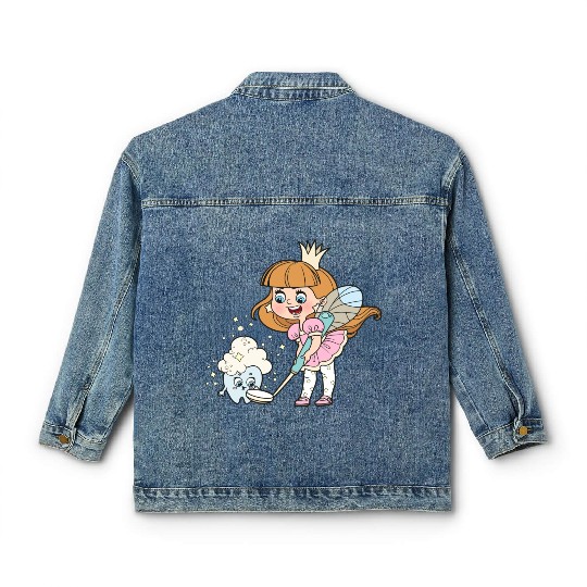 Tooth Fairy Classic Women's Denim Jackets