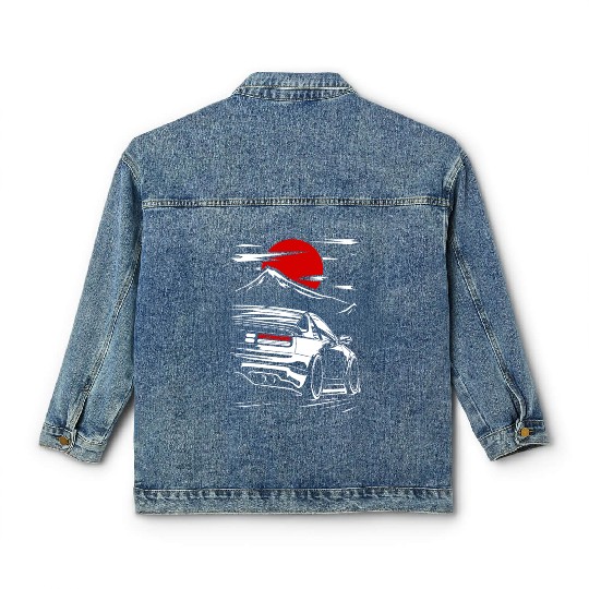300ZX JDM Car Classic Women's Denim Jackets