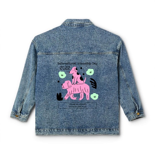 International Friendship Day 2022 Classic Women's Denim Jackets