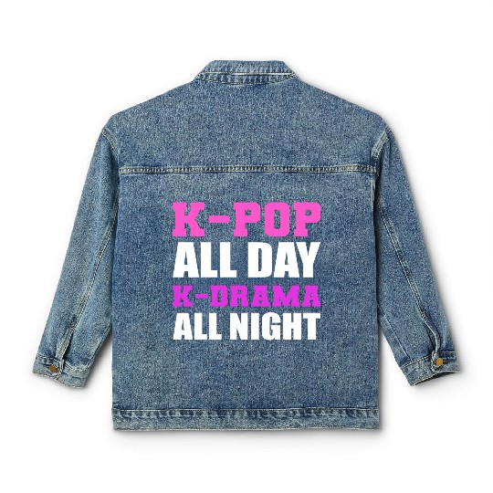 K-pop All-day Movie-goer Gift Classic Women's Denim Jackets