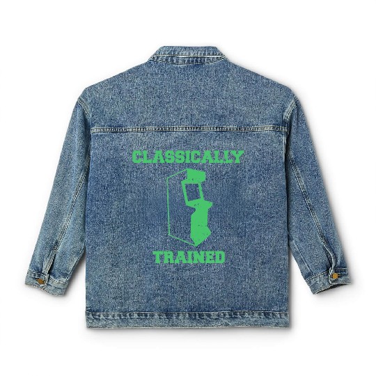 Classically Trained | Arcade player Classic Women's Denim Jackets