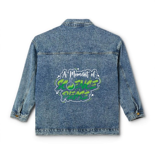 Chemistry Science Physics Research Nerd Humor Classic Women's Denim Jackets