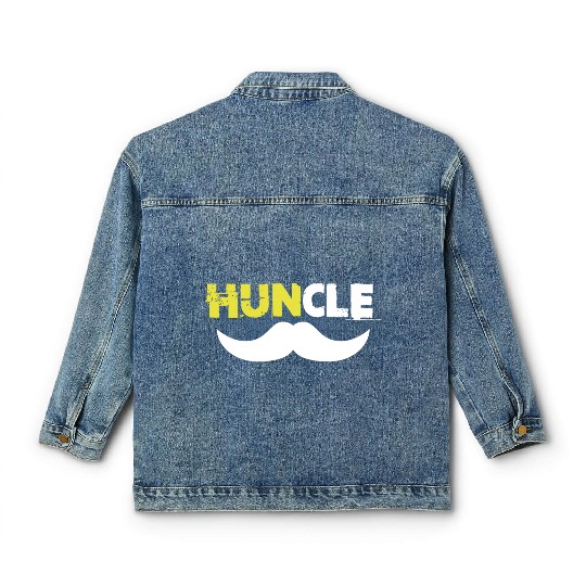 Huncle Eroded Yellow Classic Women's Denim Jackets