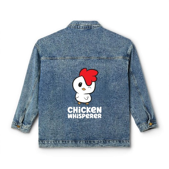Chicken Animal Farming Rooster Hens Chicken Classic Women's Denim Jackets