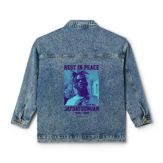 Rest in peace JayDaYoungan Classic Women's Denim Jackets
