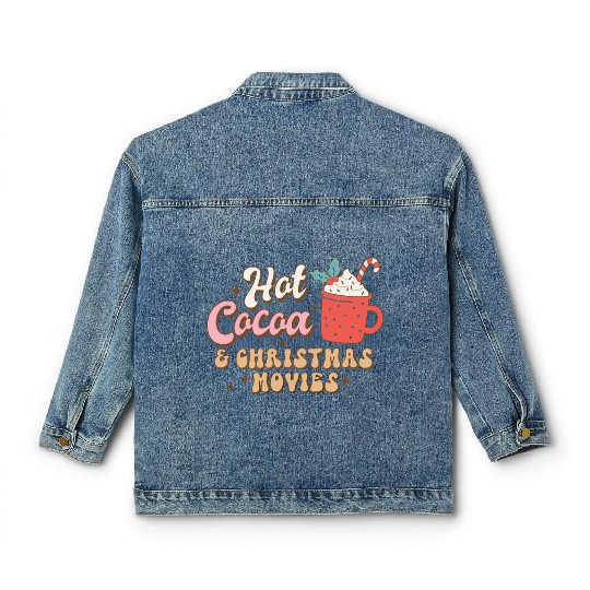 Hot cocoa Classic Women's Denim Jackets