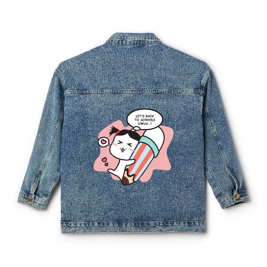 Quby Let’s back to School! Classic Women's Denim Jackets