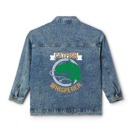 Catfish Whisperer - Wels Catfish Hunter Classic Women's Denim Jackets