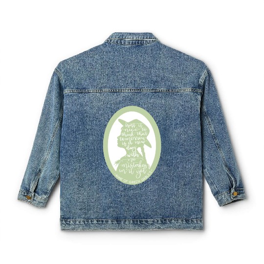 Anne of Green Gables Quote Classic Women's Denim Jackets