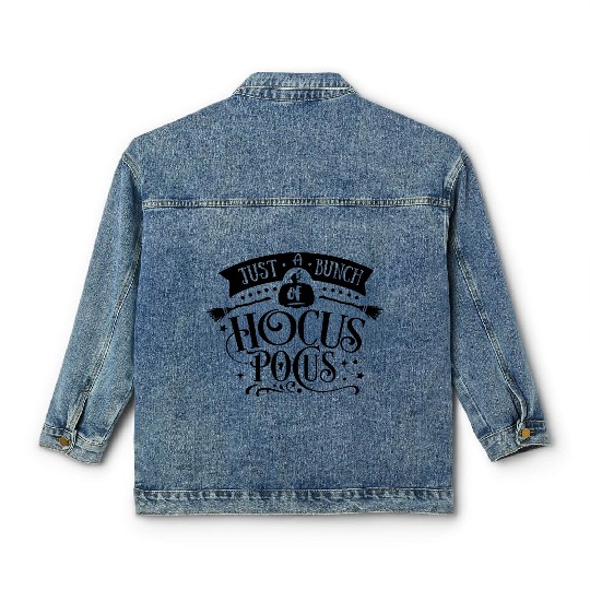 Just a bunch of Hocus Pocus Classic Women's Denim Jackets