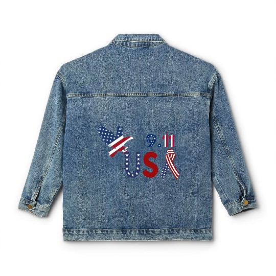 Patriot Day 9.11 Classic Women's Denim Jackets