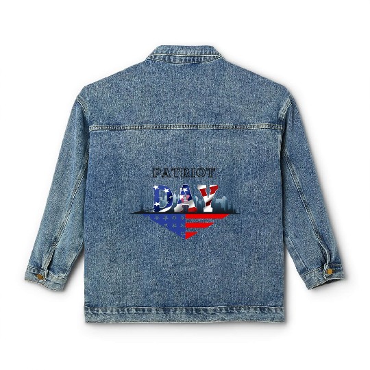 Patriot Day 9.11 Classic Women's Denim Jackets