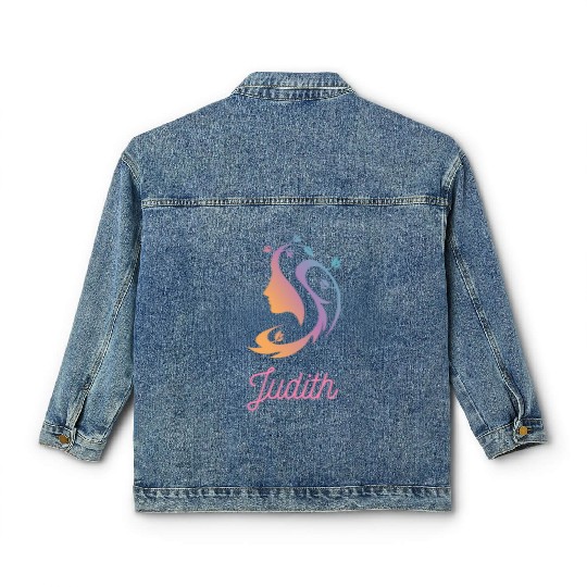 Evelyn Name Epic Feminine Woman, Girl, Lady Classic Women's Denim Jackets