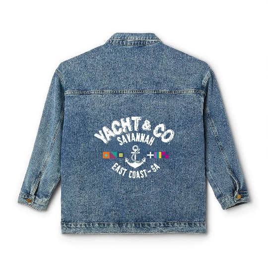 Yacht Co Savannah East Coast GA Classic Women's Denim Jackets
