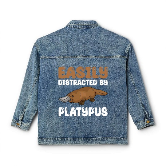 Platypus Lover Design Classic Women's Denim Jackets