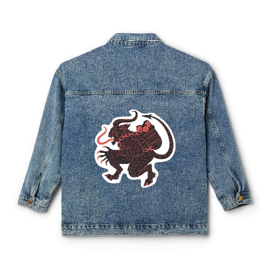 krampus Classic Women's Denim Jackets