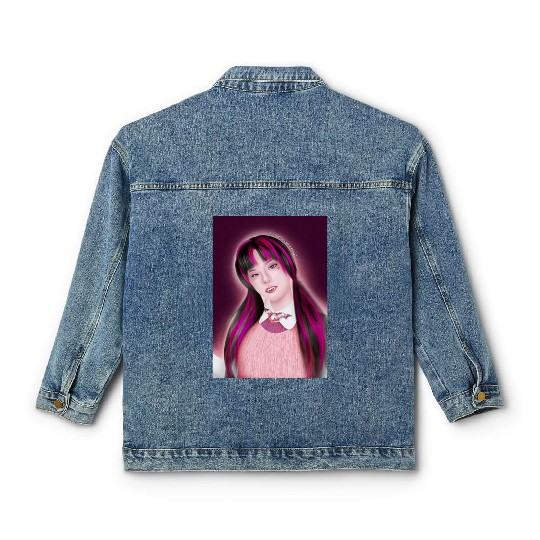 Yeji Itzy Draculaura Monster High Classic Women's Denim Jackets