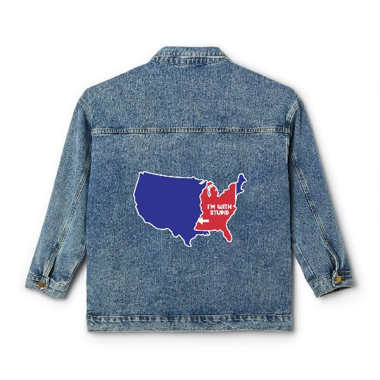 Mississippi Design for patriotic Mississippians Classic Women's Denim Jackets