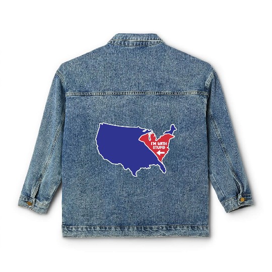 South Carolina for patriotic South Carolinians Classic Women's Denim Jackets