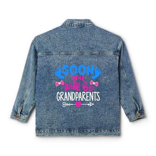 We Will Become Grandparents, Be Grandparents Classic Women's Denim Jackets