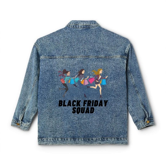 Black Friday Squad Classic Women's Denim Jackets