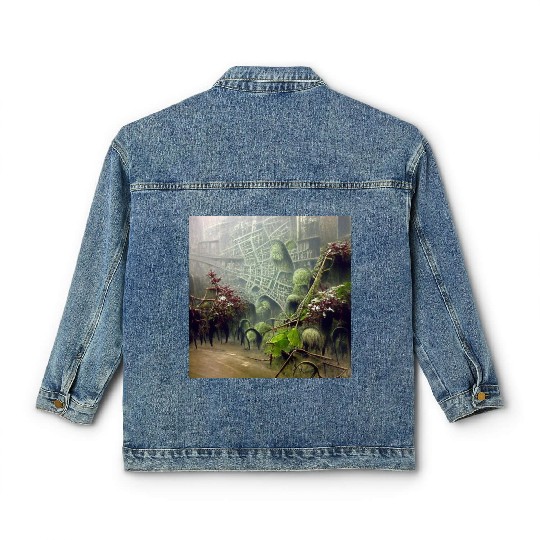 Horror City Classic Women's Denim Jackets