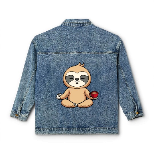 Sloth Sloth Yoga Classic Women's Denim Jackets
