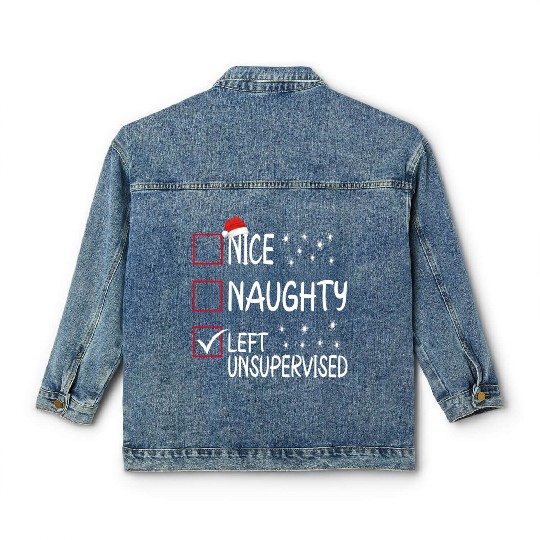 Nice naughty left unsupervised Classic Women's Denim Jackets