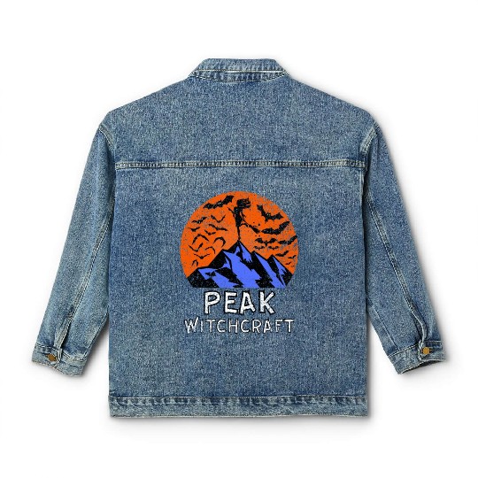 Peak Witchcraft, Mountain Witch Classic Women's Denim Jackets