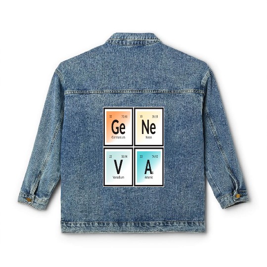 Elements of Geneva Classic Women's Denim Jackets