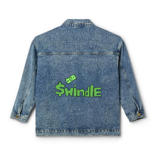 Swindle - Dark Green Color Merchandise Classic Women's Denim Jackets