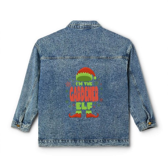 Gardener Christmas Elf Classic Women's Denim Jackets