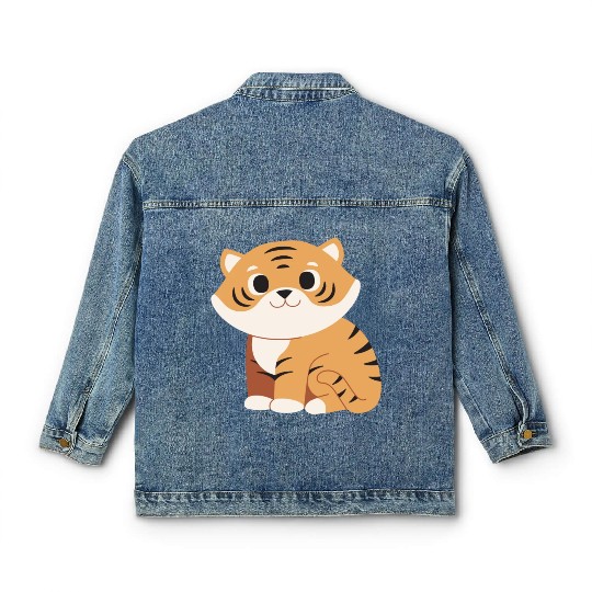 Happy lion Classic Women's Denim Jackets