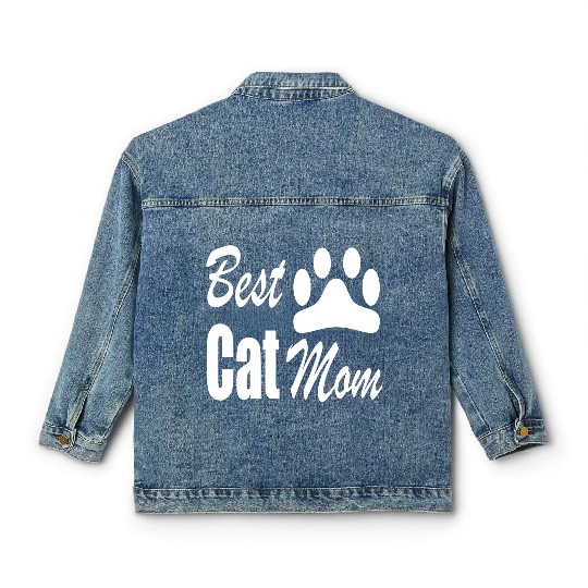 Best Cat Mom Classic Women's Denim Jackets