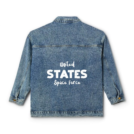 United States Space Force Classic Women's Denim Jackets