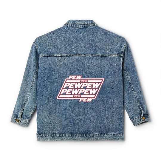 Pew Pew Pew Classic Women's Denim Jackets