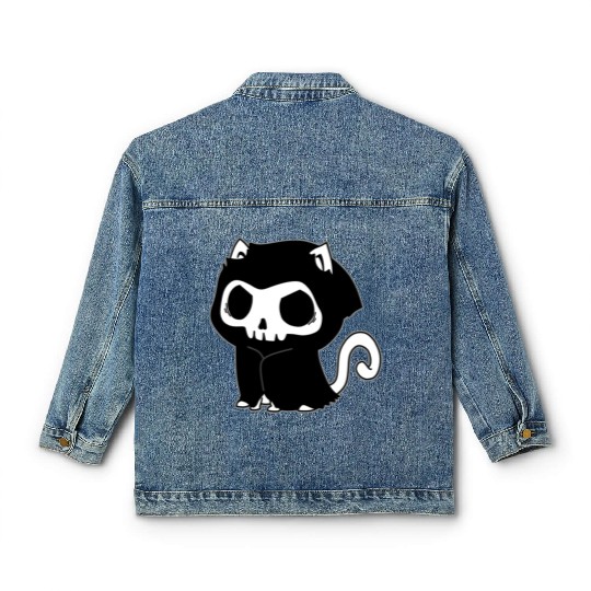 Animal Rides Horror Classic Women's Denim Jackets