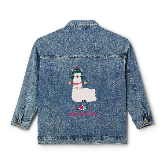 Fa La La La LLama ! Classic Women's Denim Jackets