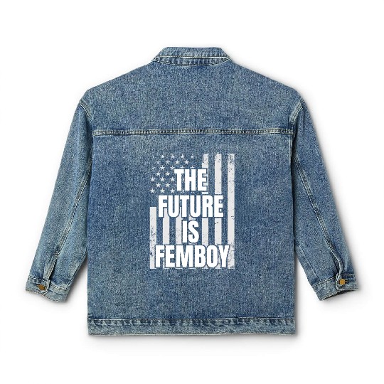 The Future Is Femboy Classic Women's Denim Jackets
