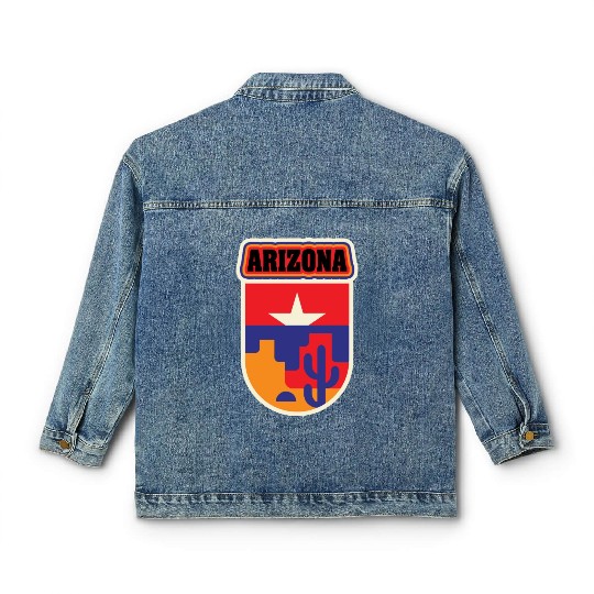US States Arizonna Classic Women's Denim Jackets