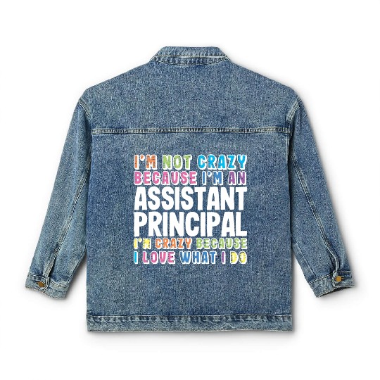Assistant Principal Classic Women's Denim Jackets