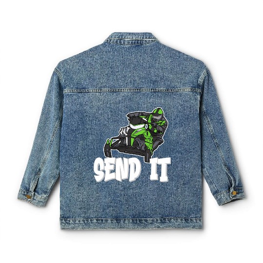 Extreme Gonna Send It Classic Women's Denim Jackets