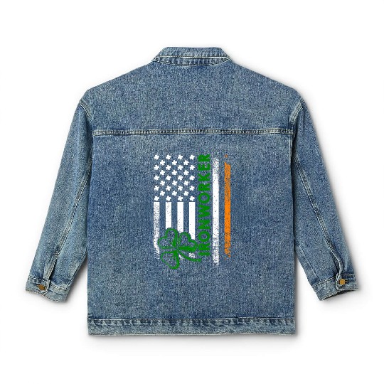 Im An Irish Ironworker Ironworker Classic Women's Denim Jackets