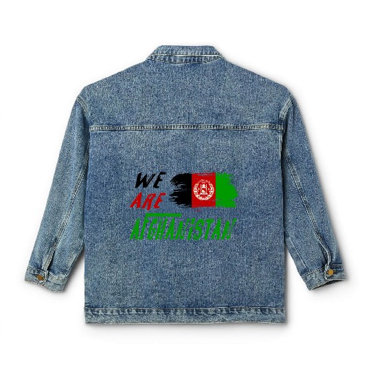 We are Afghanistan Classic Women's Denim Jackets