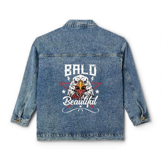 Bald and Beautiful Classic Women's Denim Jackets