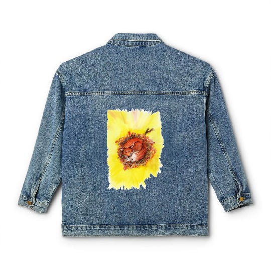 Sleeping fox Classic Women's Denim Jackets