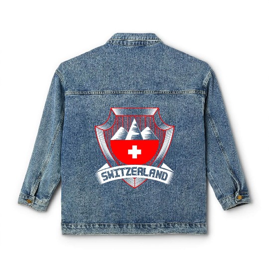 Switzerland Classic Women's Denim Jackets