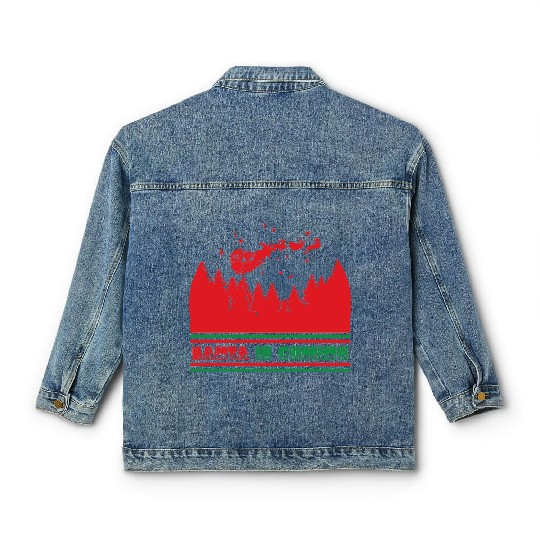Santa is coming Classic Women's Denim Jackets