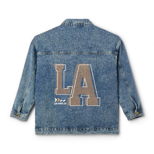 Los Angeles LA California Gift Classic Women's Denim Jackets
